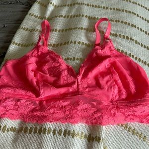 Hot pink aerie bralette